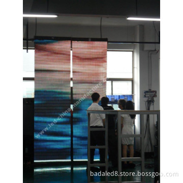 Curtain soft led display